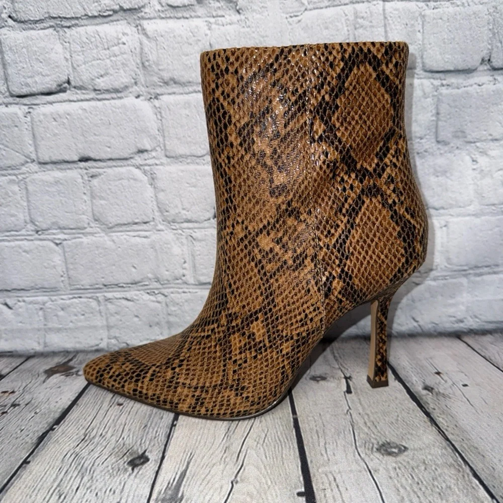 NWT! The Drop Snakeskin Booties - Picture 2 of 5